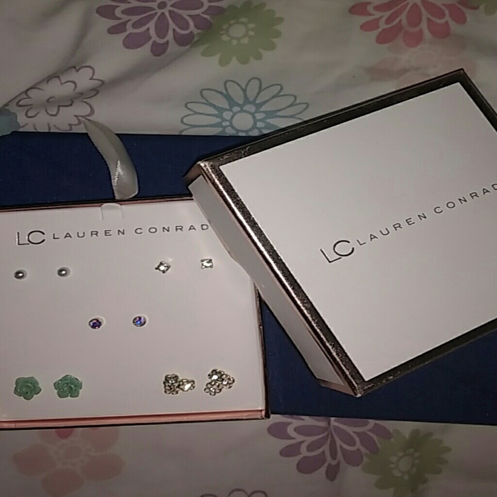 Lauren Conrad Boxed Earring Set - Sweet & Sparkly